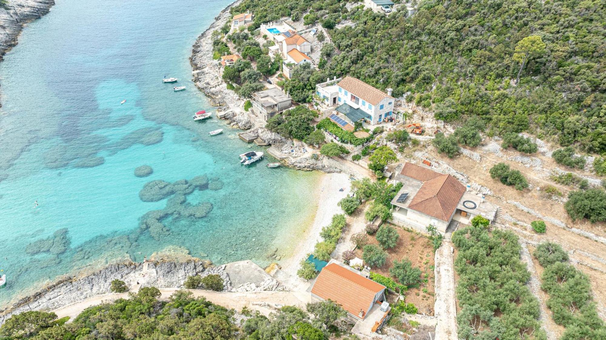 Seaside House For Families With Children Cove Rasohatica, Korcula - 4386 Lumbarda Luaran gambar